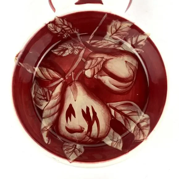Waverly Garden Room Fruit Toile Ceramic Spoon Rest